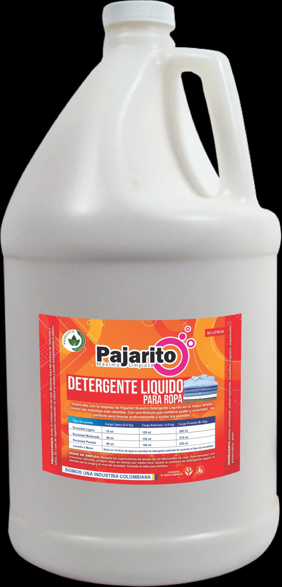 Detergente Ropa 3.8L
